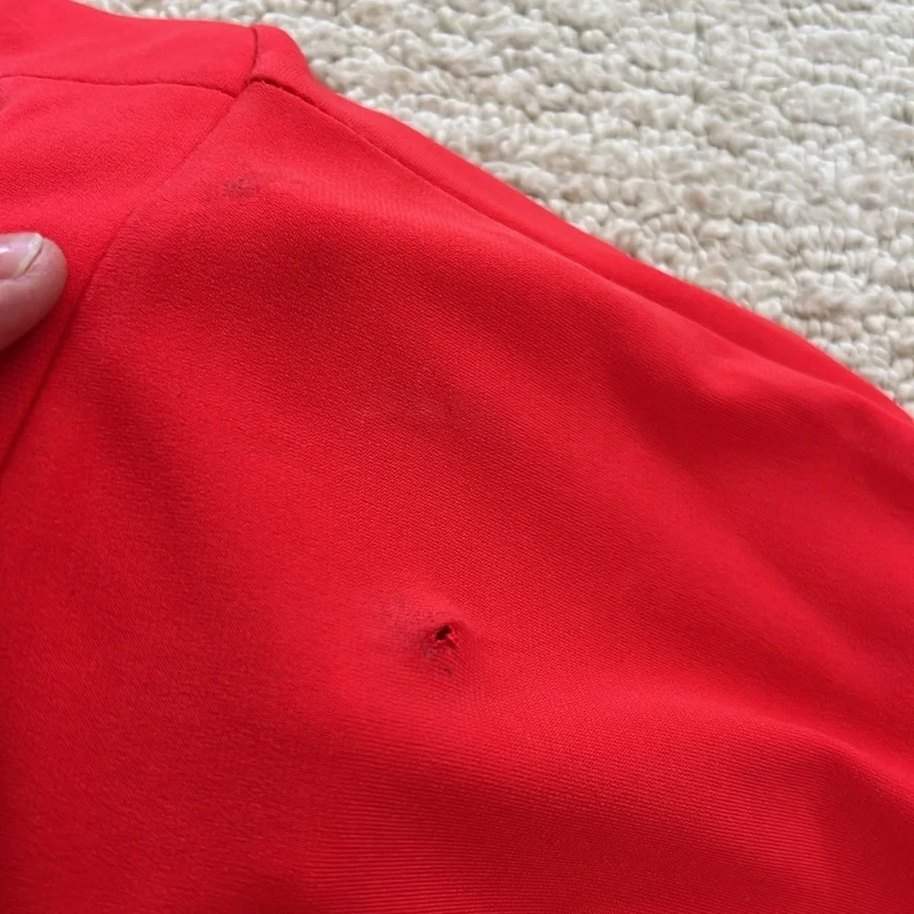 NY & Co stretch Red/orange  Women's Jumpsuit - Picture 6 of 14